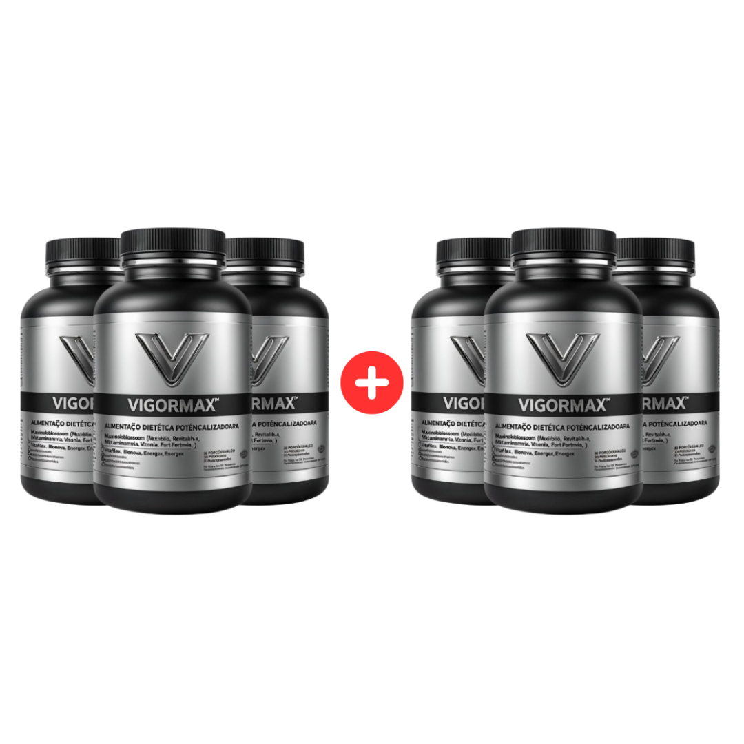 VigorMax 3 UNIDADES + 3 UNIDADES BRINDE