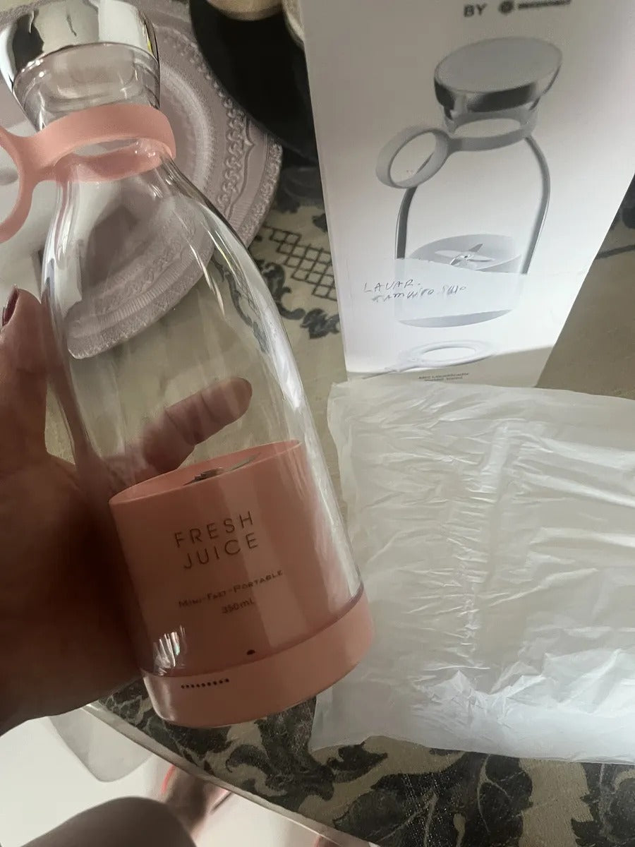 🥤LICUADORA DE BOLSA MINI + 🚚 ¡ENVÍO GRATIS! 🇨🇴 ¡PREPARA TUS BATIDOS DONDE QUIERAS!🥤🏋️‍♂️